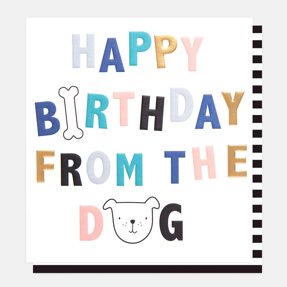 From The Dog Birthday Card