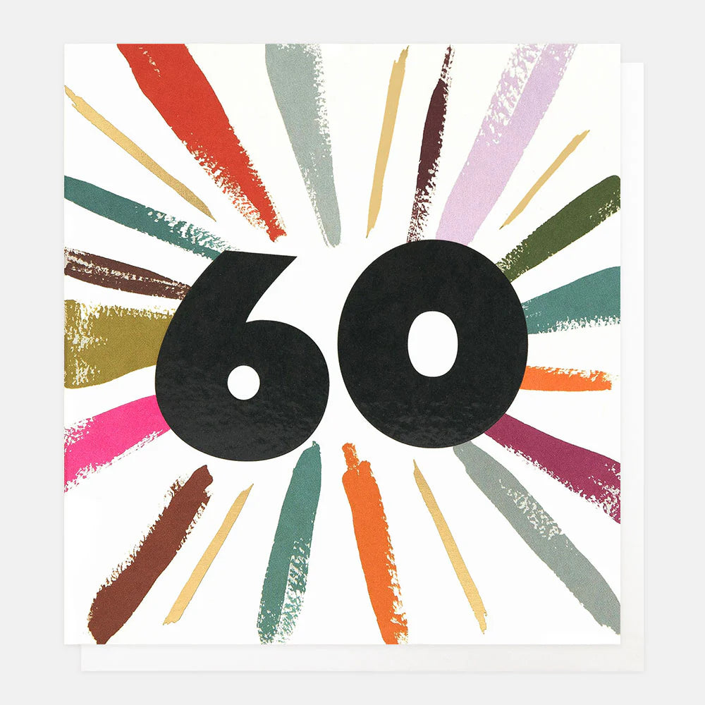 Age Birthday Multicolour Burst
