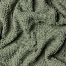 Load image into Gallery viewer, Caliche Woven Tasselled Throw Khaki

