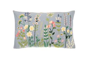 Meadow Embroidered Cushion