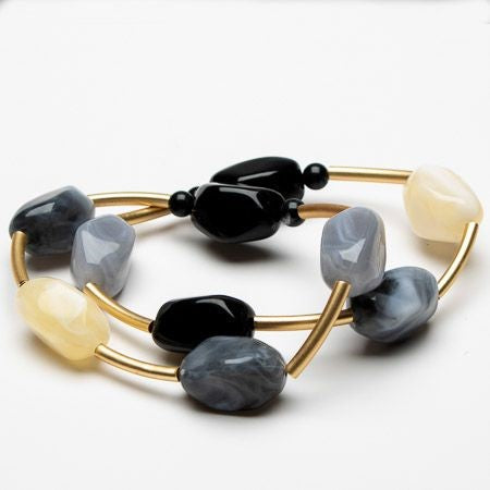 Mis shape bead bracelet