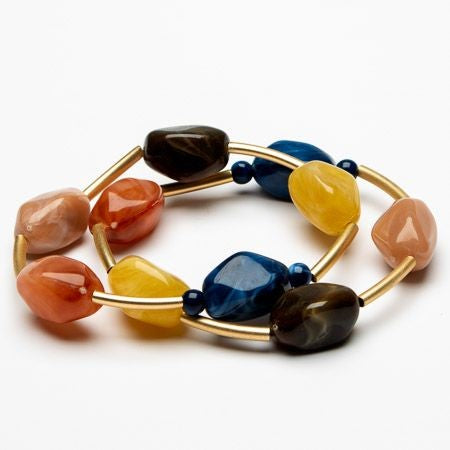 Mis shape bead bracelet