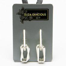 Load image into Gallery viewer, Elongated Link Earrings
