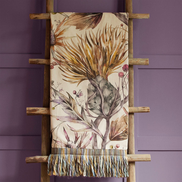 Elysium Printed Throw Gold