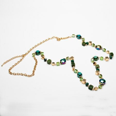 Square beads on long chain