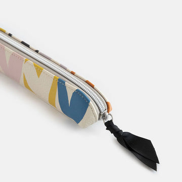 Multi Checkmate Hearts Pencil Case