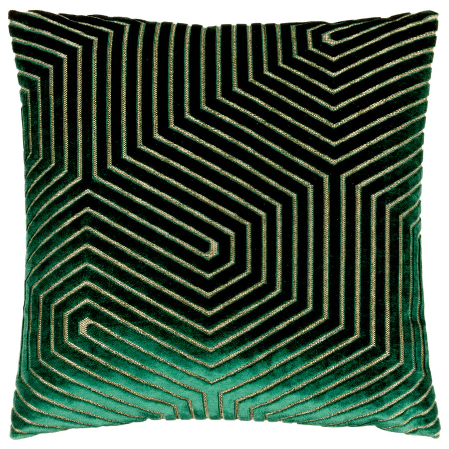 Evoke Cut Velvet Cushion