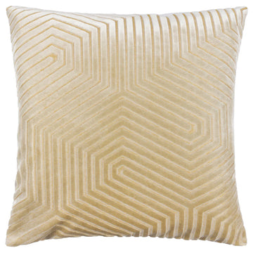 Evoke Cut Velvet Cushion