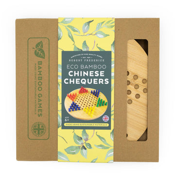 Bamboo Chinese Chequers Set