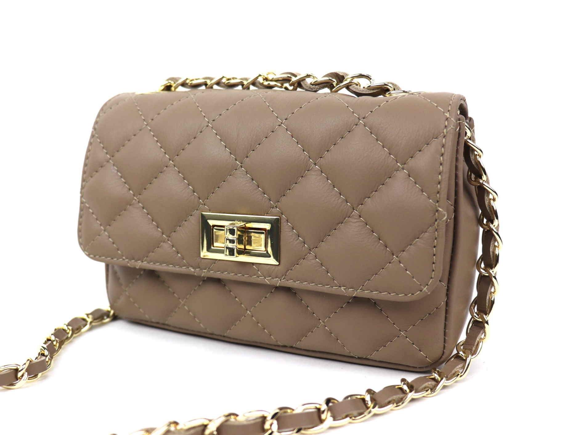 Quilted Shoulder / Cross Body Bag