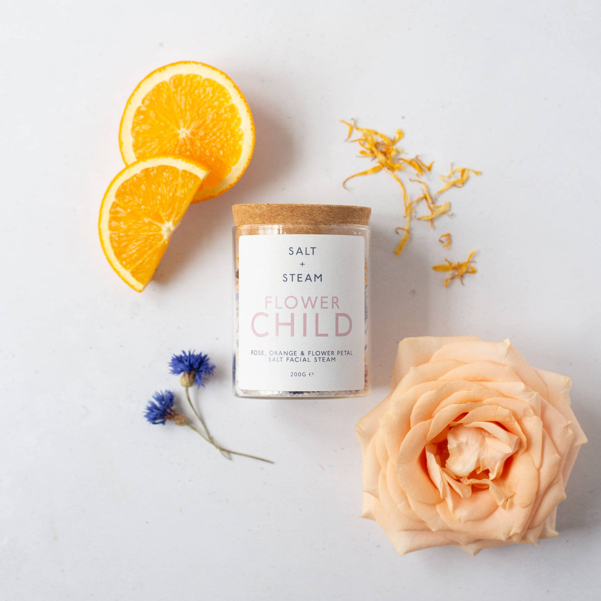Salt + Steam Flower Child Facial Steam
