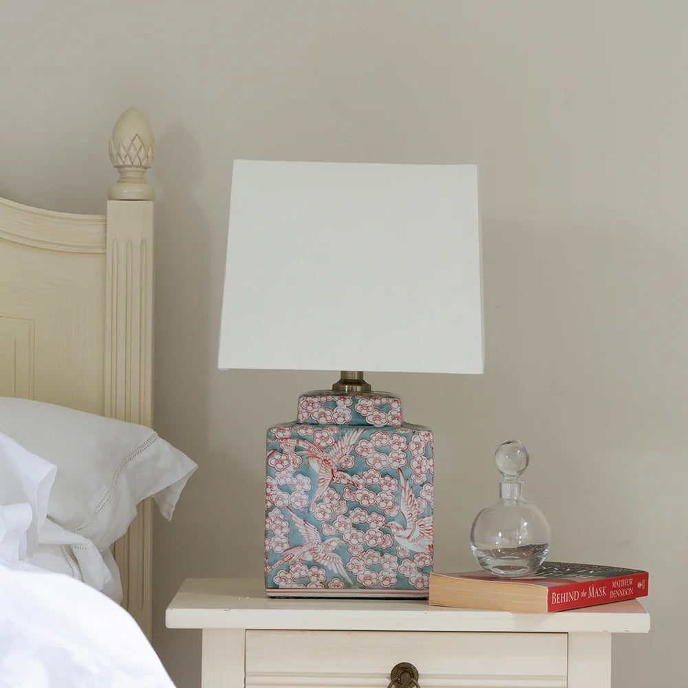 Lamp Printemps with Cream Shade