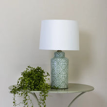 Load image into Gallery viewer, Lamp Marocchina With White Shade
