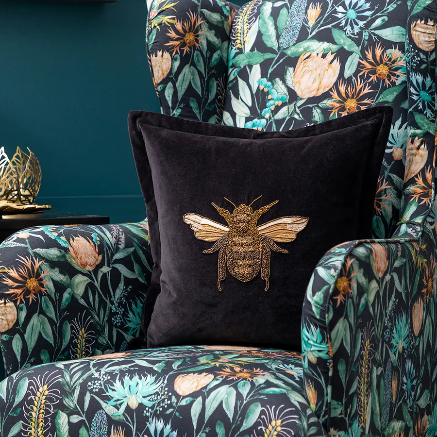 Layla Embroidered Cushion