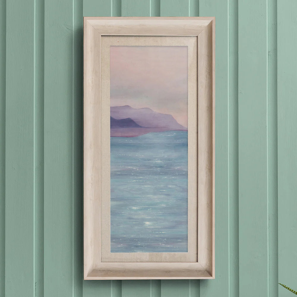 Lochy Framed Print Birch/Haze