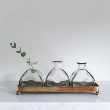 Tray With 3 Bottles