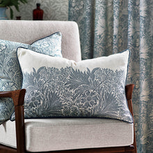 Load image into Gallery viewer, Morris &amp; Co Marigold Embroidered Rectangular Cushion
