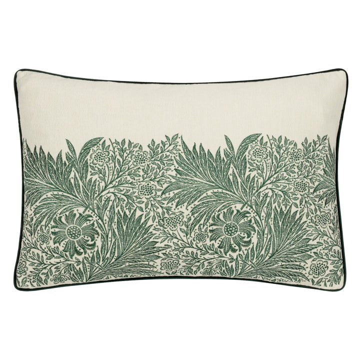 Morris & Co Marigold Embroidered Rectangular Cushion