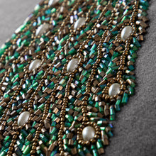 Load image into Gallery viewer, Mayura Embroidered Cushion

