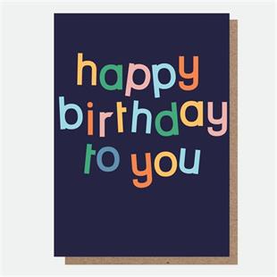 Happy Birthday to You