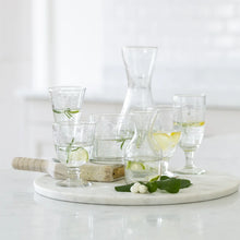 Load image into Gallery viewer, Mini Carafe Rambling Vine Etched
