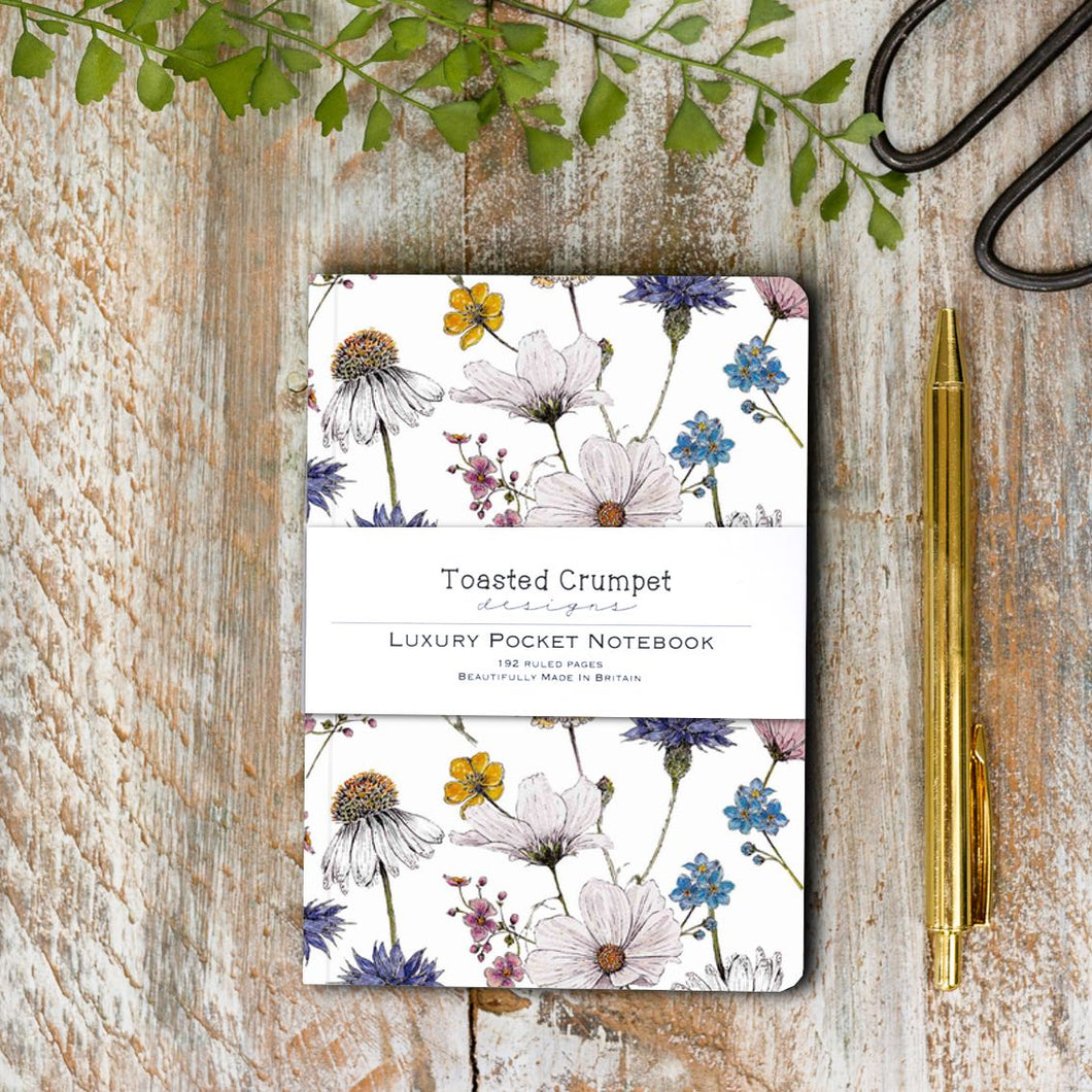 The Regency Gardens A6 Lined Pocket Notebook