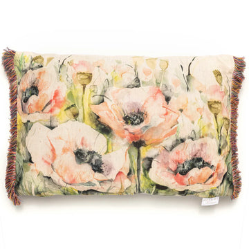 Papavera Printed Cushion Sweetpea