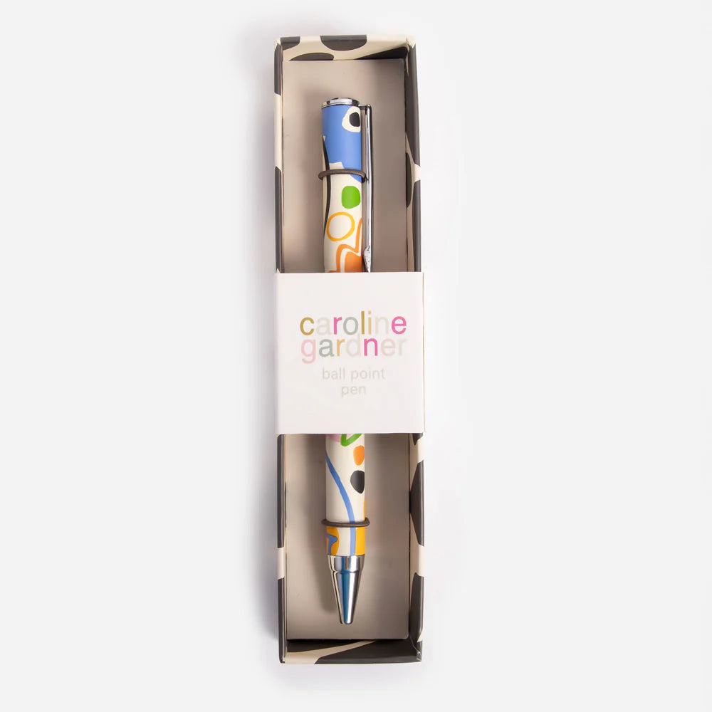 Abstract Botanical Boxed Pen