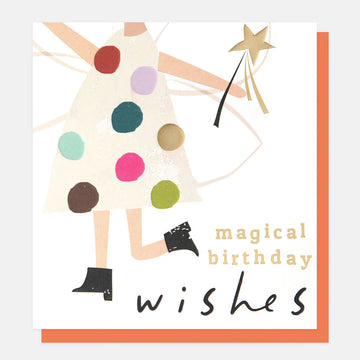Fairy Wand Magical Birthday Card