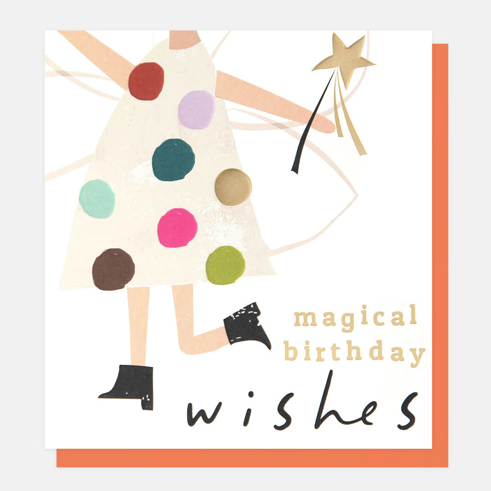 Fairy Wand Magical Birthday Card