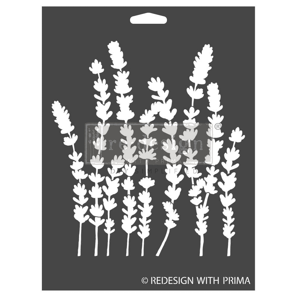 Lavender Bliss | 3D DECOR STENCIL | Redesign with Prima