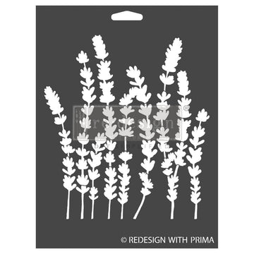 Lavender Bliss | 3D DECOR STENCIL | Redesign with Prima