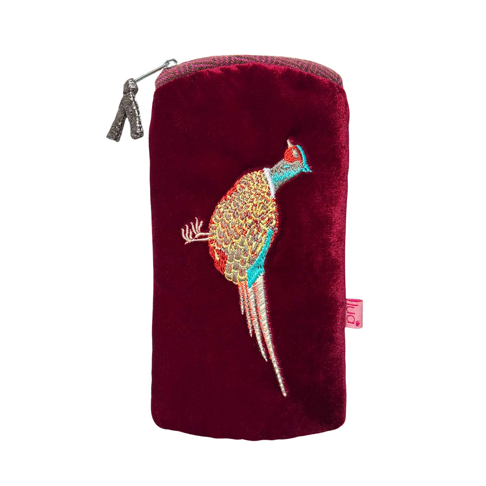 Pheasant Glasses Purse