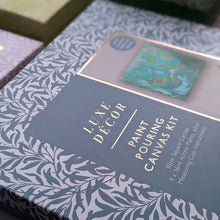 Load image into Gallery viewer, Luxe Decor Craft Kit - Paint Pouring Square Canvas
