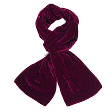 Load image into Gallery viewer, Plain Velvet Scarf
