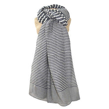 Load image into Gallery viewer, Cross Stripes Scarf
