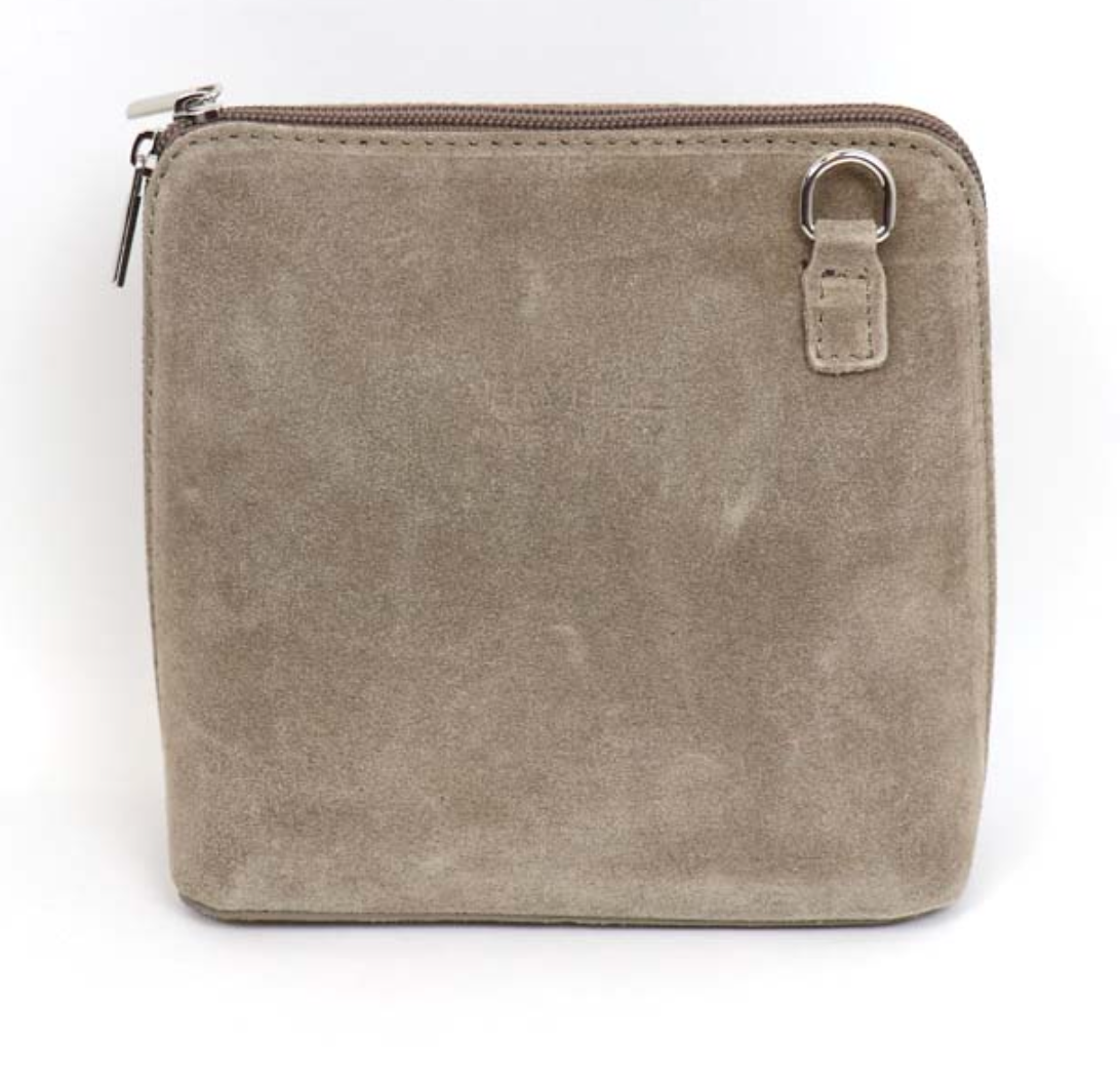 Suede Cross Body Bag