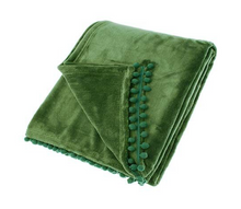 Load image into Gallery viewer, Cashmere touch fleece throw

