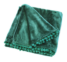 Load image into Gallery viewer, Cashmere touch fleece throw
