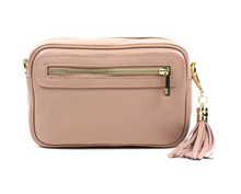 Load image into Gallery viewer, Leather Bag with Tassel
