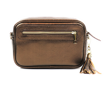 Load image into Gallery viewer, Leather Bag with Tassel

