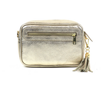Load image into Gallery viewer, Leather Bag with Tassel

