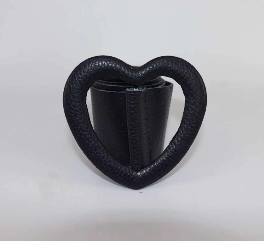 Leather Belt - Heart