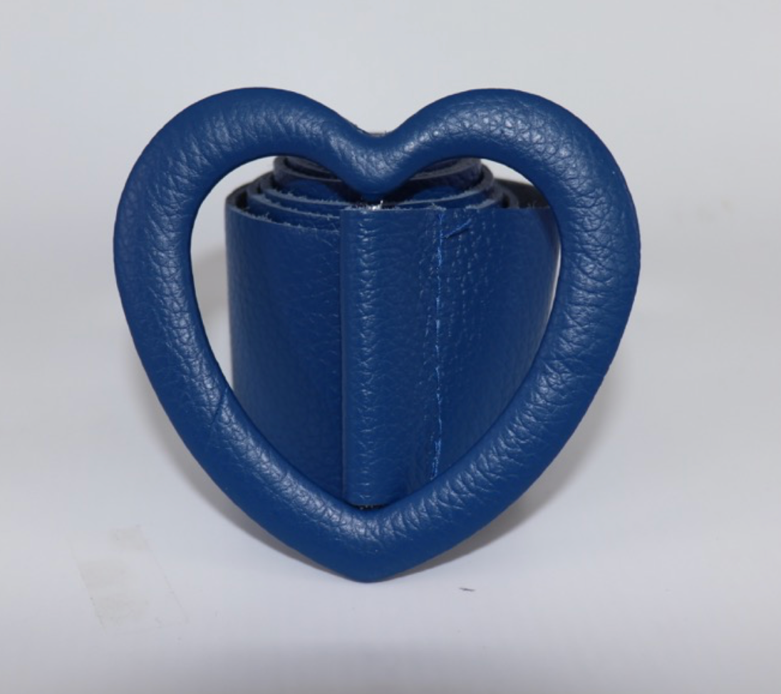 Leather Belt - Heart