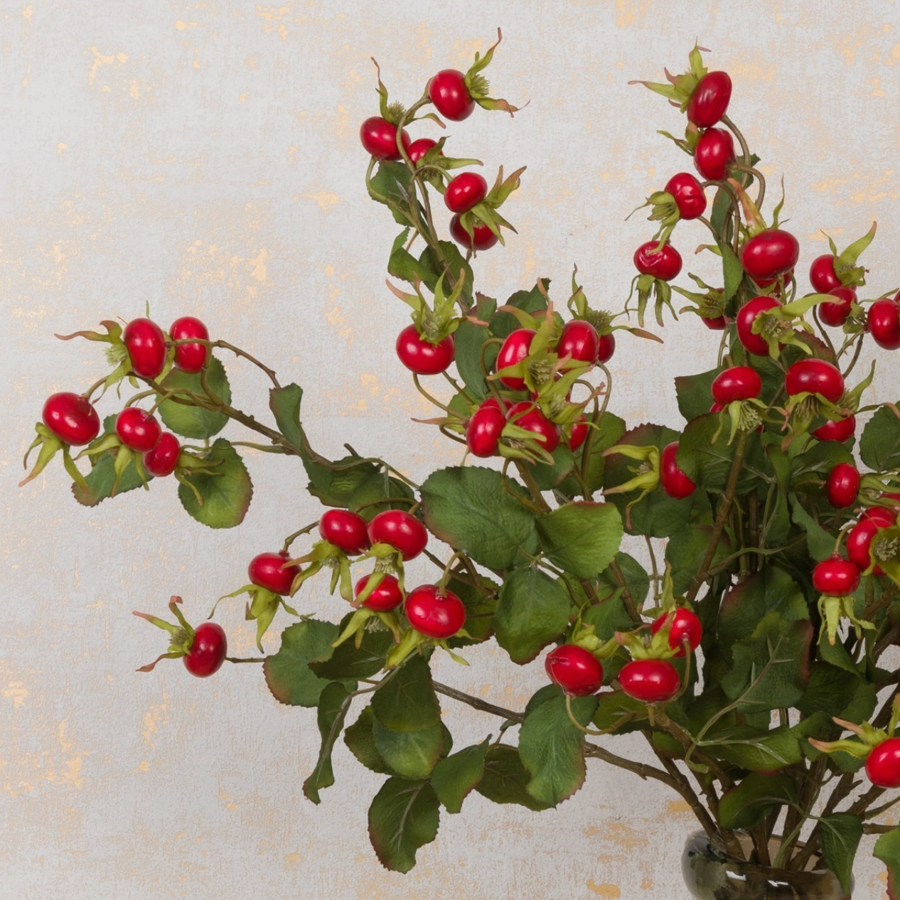 Faux Rosehip Berry