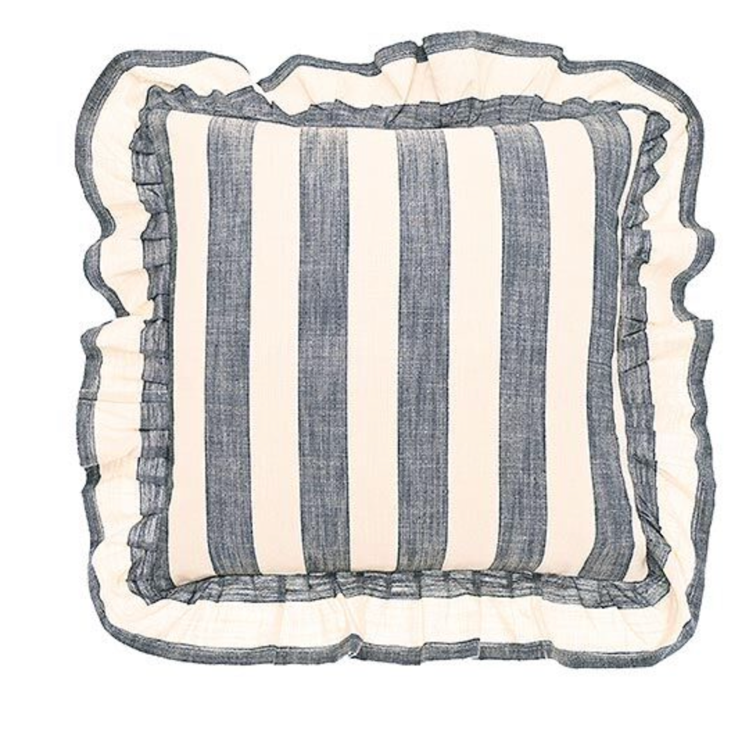 Wide stripe Cushion from Walton & Co