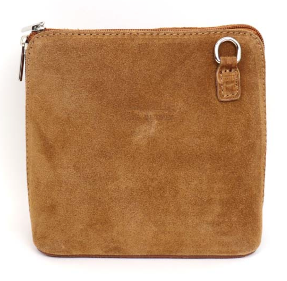 Suede Cross Body Bag