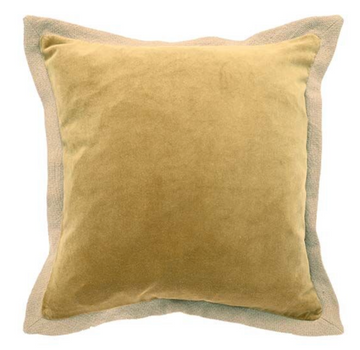 Velvet flange cushion