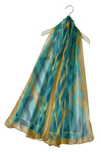 Load image into Gallery viewer, Vibrant Zigzag Print Chiffon Scarf
