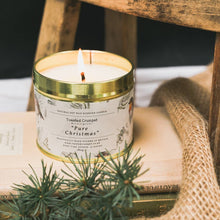 Load image into Gallery viewer, Pure Christmas (Robin &amp; Eucalyptus Pure) Candle in a Matt
